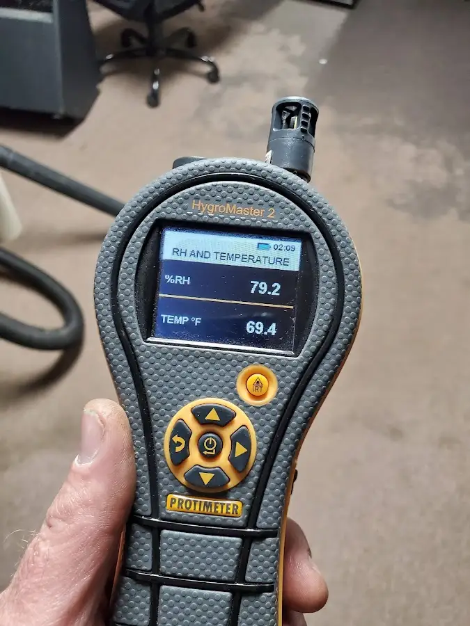 Moisture meter humidity assessment for Mold Remediation & Removal in South Patrick Shores